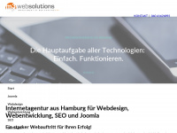 m3websolutions.de Webseite Vorschau