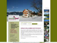 stefanhof-kronplatz.com Webseite Vorschau