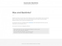 automaticbacklinks.ch Webseite Vorschau