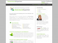 datenbank-experten.de Webseite Vorschau