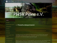 phsv-peine.de Webseite Vorschau