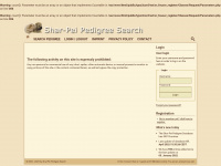 shar-pei-pedigree.org Webseite Vorschau