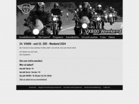 vx800-weekend.de Webseite Vorschau