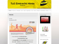 tushinte.de Webseite Vorschau