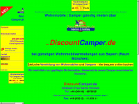 discountcamper.de Webseite Vorschau