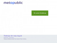 metapublic.com Webseite Vorschau
