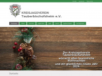kjv-tbb.de Webseite Vorschau