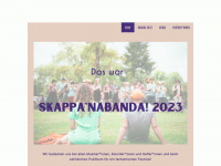 skappanabanda.org Webseite Vorschau