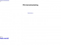 pb-internetmarketing.info Webseite Vorschau