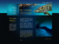 ol-diving.de Webseite Vorschau