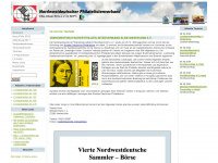 nordwestdeutscher-philatelistenverband.de Webseite Vorschau