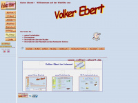 volker-ebert.de Webseite Vorschau