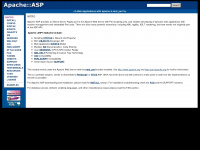 apache-asp.org Webseite Vorschau