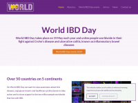 worldibdday.org Webseite Vorschau