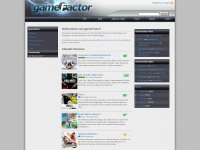 gamefactor.de Webseite Vorschau