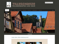 tillyschanze.de Webseite Vorschau