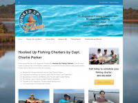 hookedupfishing.net Webseite Vorschau