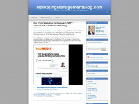 marketingmanagementblog.com Webseite Vorschau
