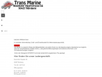 transmarine.de Webseite Vorschau