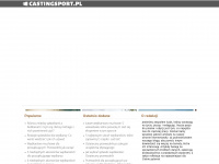 castingsport.pl Webseite Vorschau