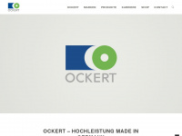 ockert.net Webseite Vorschau