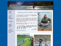 marksflyfishing.com Webseite Vorschau