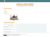 fishing-worldrecords.com Webseite Vorschau