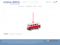 corpus-delicti.de Webseite Vorschau
