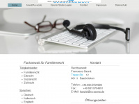 rechtsanwalt-saarbruecken.net Webseite Vorschau