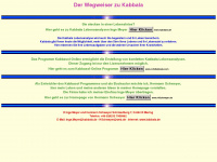 kabbala.info Webseite Vorschau