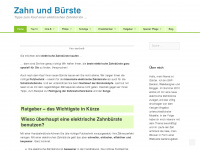 zahn-und-buerste.de Webseite Vorschau