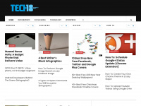 tech18.com Webseite Vorschau