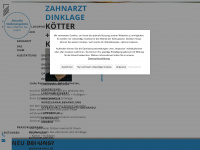 zahnzentrum-dinklage.de Webseite Vorschau
