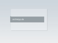archetyp.de Webseite Vorschau