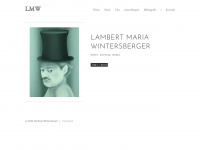lambert-maria-wintersberger.de Webseite Vorschau