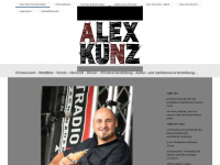 alexander-kunz.de Webseite Vorschau
