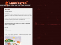 aromaster.de Webseite Vorschau