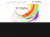 foliprin.de Webseite Vorschau