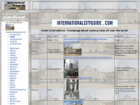 internationalcityguide.com Webseite Vorschau