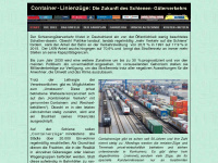 containerzuege.de Webseite Vorschau