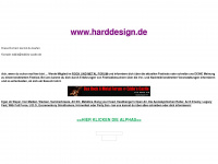 harddesign.de Webseite Vorschau