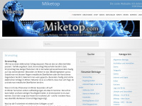 miketop.ch Webseite Vorschau