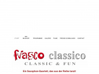 fiascoclassico.de Webseite Vorschau