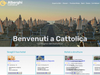 albergo-cattolica.com Webseite Vorschau
