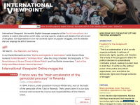 internationalviewpoint.org Webseite Vorschau
