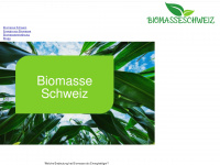 biomasseschweiz.ch Webseite Vorschau