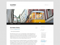taxiaffair.wordpress.com Webseite Vorschau
