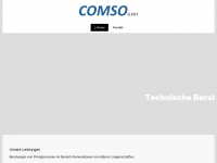 comso.ch Webseite Vorschau
