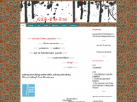walk-the-lines.de Webseite Vorschau