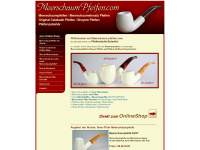 meerschaum-pfeifen.com Webseite Vorschau